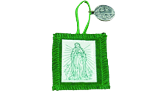 Green scapular (SHORT LOOP)